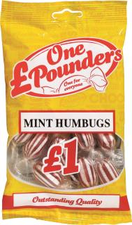 £One Pounders Mint Humbugs