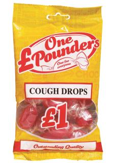 £One Pounders Cough Drops