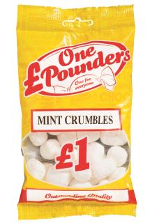 £One Pounders Mint Crumbles