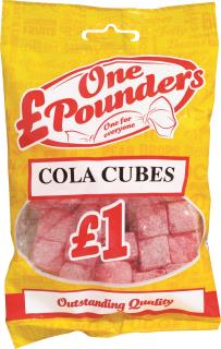 £One Pounders Cola Cubes