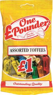 £One Pounders Assorted Toffees