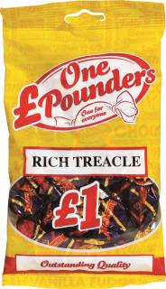 £One Pounders Rich Treacle Perfection Toffees