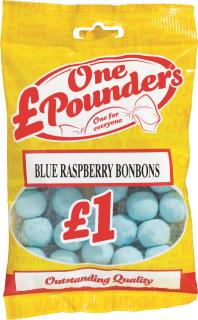 £One Pounders Blue Raspberry Bonbons