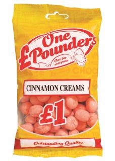 £One Pounders Cinnamon Creams