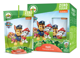 Paw Patrol Zero Sugar Apple Fruit Flavoured Drink (200ml)