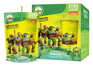 TMNT Zero Sugar Multi Fruit Flavoured Drink (200ml)