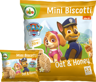 Paw Patrol Oat and Honey Mini Biscotti