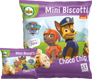 Paw Patrol Choco Chip Mini Biscotti