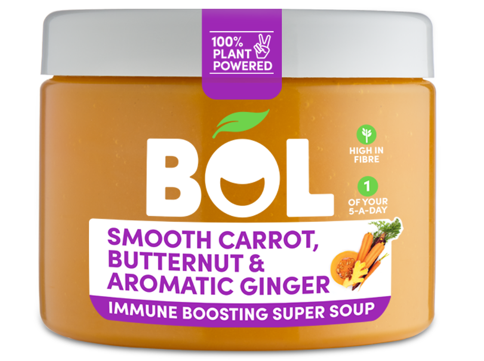 BOL Smooth Carrot, Butternut & Aromatic Ginger Immune Boosting Super Soup