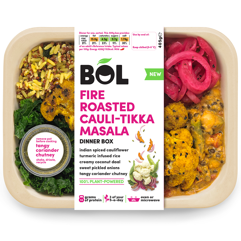 BOL Fire Roasted Cauli-Tikka Masala Dinner Box