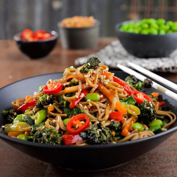 Japanese Broccoli Yakisoba