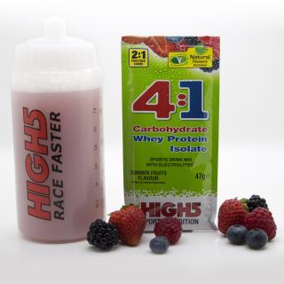 HIGH5 Energy Drink with Protein Berry