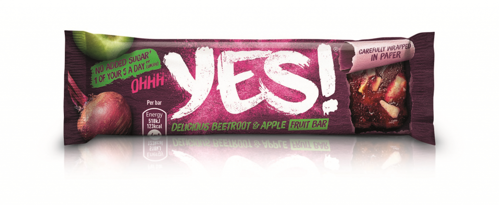 YES! Beetroot and Apple Fruit Bar