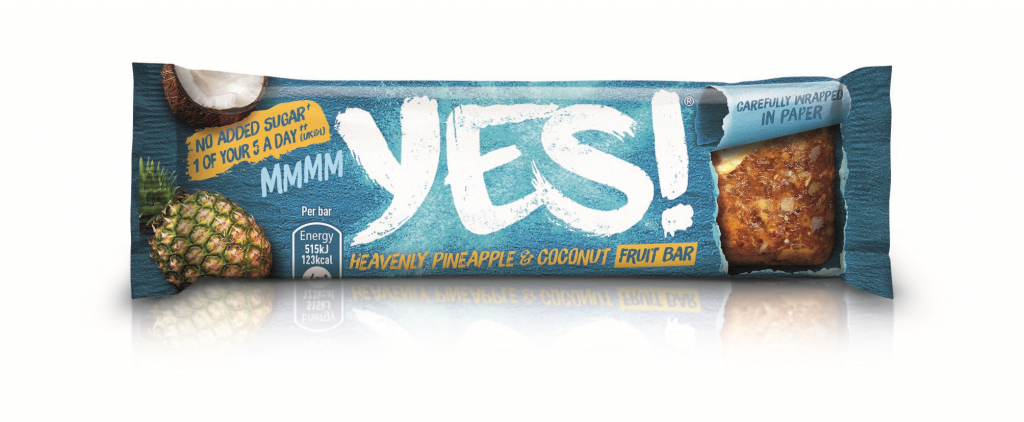 YES! Pineapple and Cocounut Fruit Bar