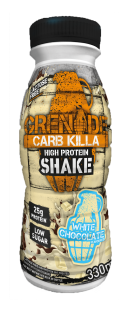 Carb Killa Shakes – White Chocolate 330ml and 500ml