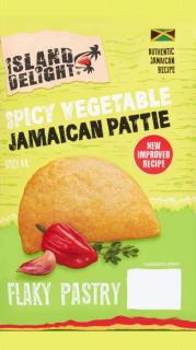 Island Delight Spicy Vegetable Flaky Pasty Pattie