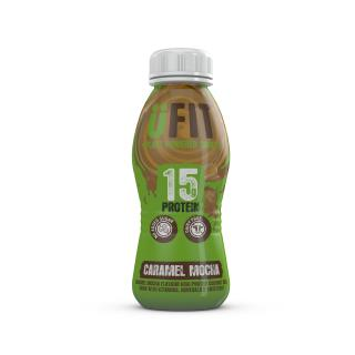 UFIT High Protein Vegan Shake Drink – Caramel Mocha Flavour 310ml