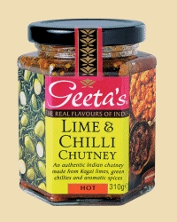 Geeta's Lime & Chilli Chutney