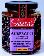 Geeta's Aubergine Pickle