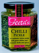 Geeta's Chilli Pickle