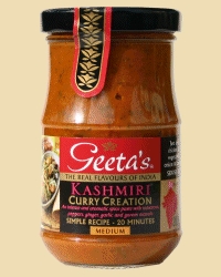 Geeta's Kashmiri Curry Creation