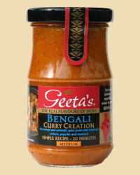 Geeta's Bengali Curry Creation