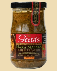 Geeta's Hara Masala Curry Creation