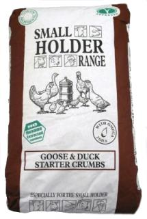 Smallholder Range – Goose  Duck Starter Crumbs