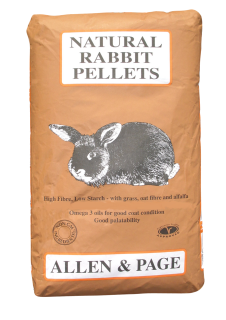 Allen & Page (Rabbit & Guinea) – Natural Rabbit Pellets