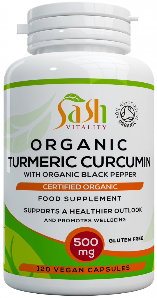 Organic Turmeric & Black Pepper Capsules