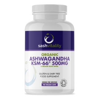 Organic Ashwagandha KSM66 Capsules