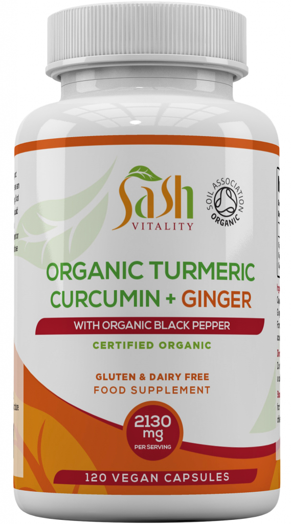 Organic Turmeric, Ginger & Black Pepper Capsules