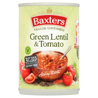 Green Lentil & Tomato Soup