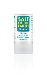 Salt of the Earth Classic Unscented Natural Deodorant Crystal Stick 90g