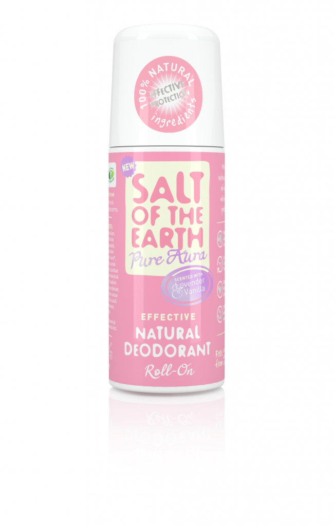 Salt of the Earth Lavender & Vanilla Natural Roll On Deodorant 75ml