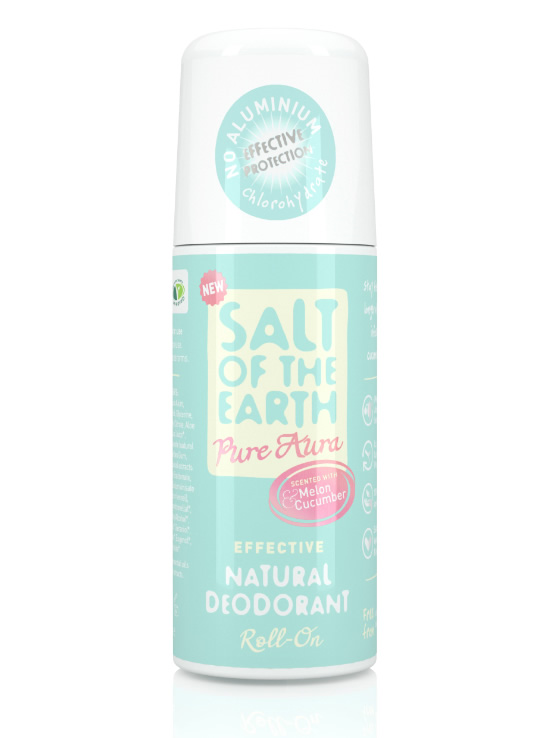 Salt of the Earth Melon & Cucumber Natural Roll On Deodorant 75ml