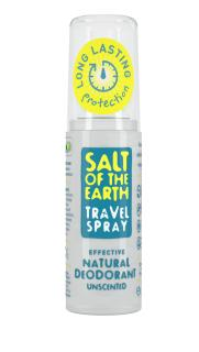 Salt of the Earth Natural Unscented Travel Deodorant Spray 50ml