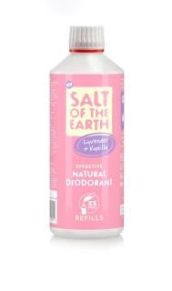 Salt of the Earth Lavender & Vanilla Natural Deodorant  – Spray Refill 500ml