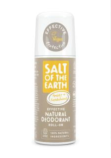 Salt of the Earth Amber & Sandalwood Natural Roll On Deodorant 75ml