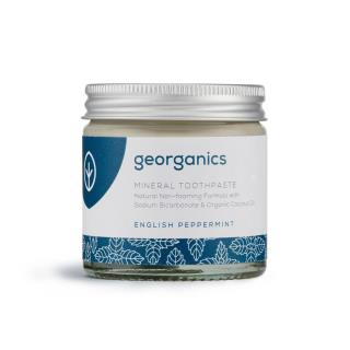 Natural Toothpaste with organic peppermint essential oil