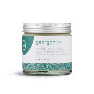 Natural Toothpaste with organic spearmint essential oil