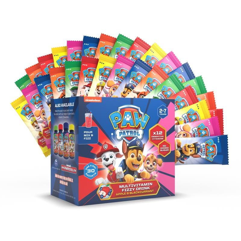 PAW Patrol Multivitamin Fizzy Drink 30 Sachets