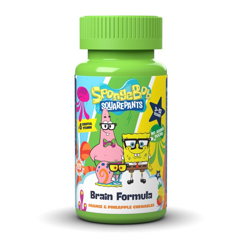 SpongeBob SquarePants Brain Formula Chewables