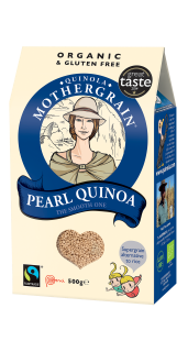 Quinola Mothergrain Quinoa Grain: Pearl / white