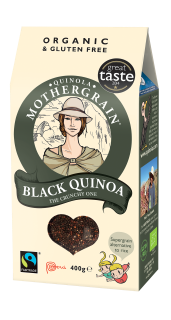 Quinola Mothergrain Quinoa Grain: Black