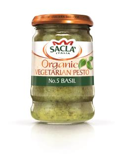 Sacla' Organic No.5 Basil Pesto