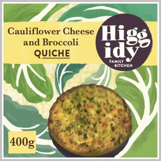 Higgidy Cauliflower Cheese & Broccoli Quiche