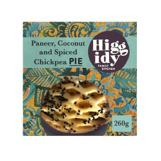 Higgidy Paneer, Spiced Coconut and Chickpea Pie