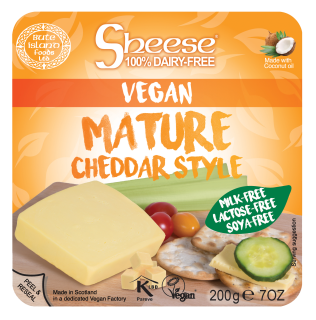 Mature Cheddar Style Soya Free 200g Block