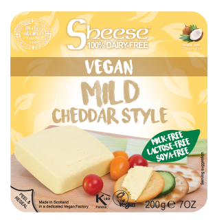 Mild Cheddar Style Block Soya Free